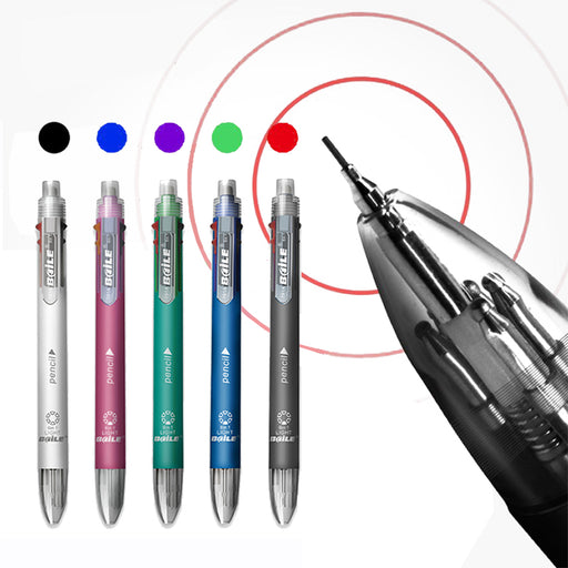 6-IN-1 Multifunction Ballpoint Pen - Geeksshed