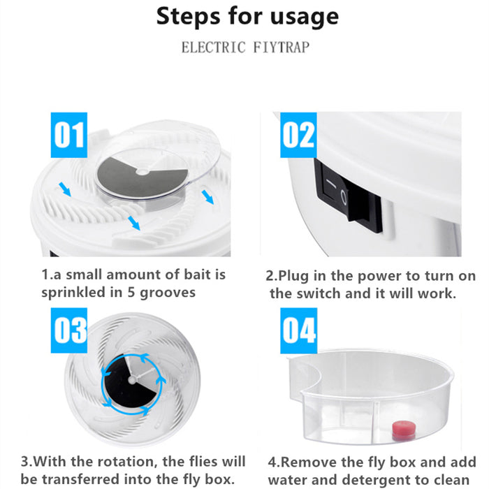 Electric Fly Trap Device - Geeksshed