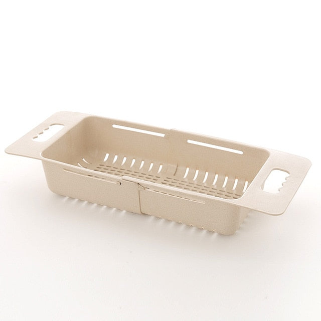 Adjustable Retractable Drain Basket - Geeksshed