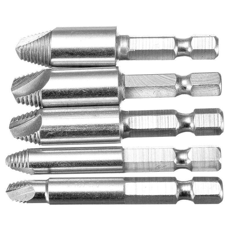 Premium Screw Extractor (Set of 5) - Geeksshed