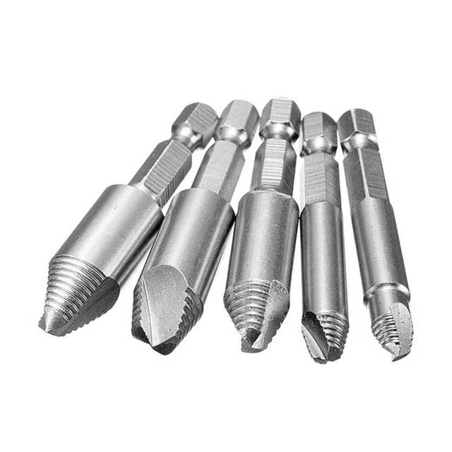 Premium Screw Extractor (Set of 5) - Geeksshed