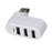 Mini Rotatable 3-Port USB Hub - Geeksshed