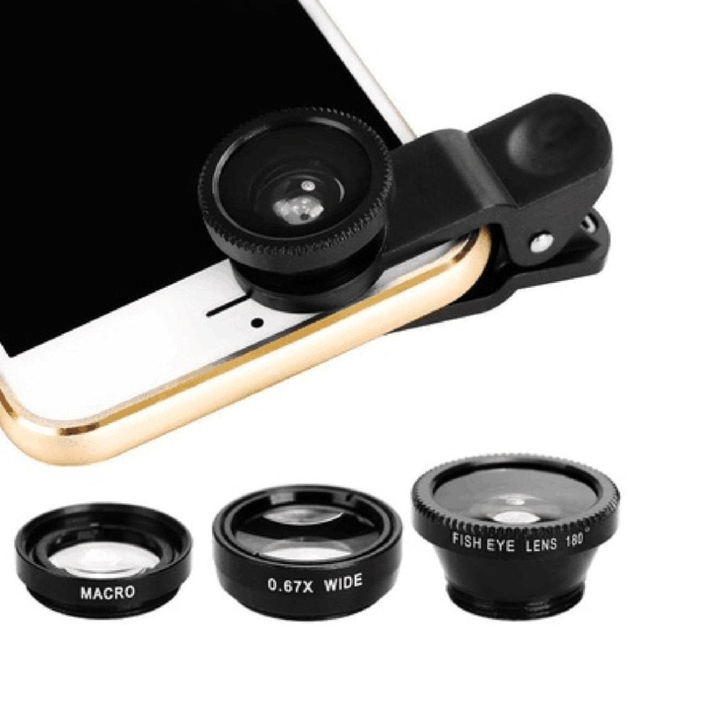 3 in 1 Phone Lens Kit - Geeksshed