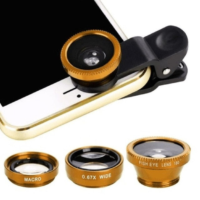 3 in 1 Phone Lens Kit - Geeksshed