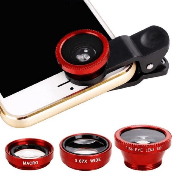 3 in 1 Phone Lens Kit - Geeksshed