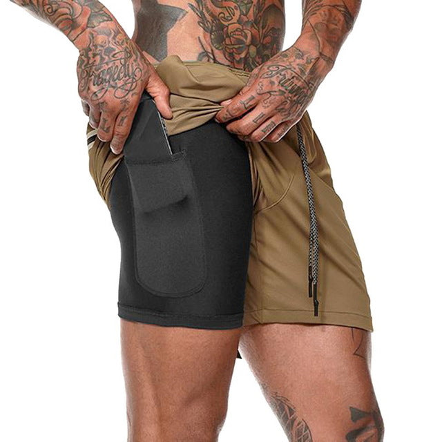 Secure Pocket Fitness Shorts - Geeksshed